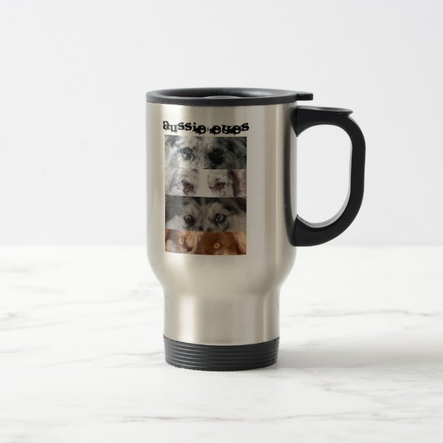 Aussie Eyes Travel Mug (Right)
