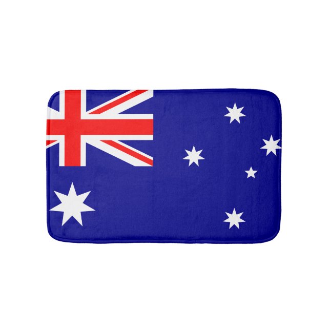 Aussie flag bath mat (Front)