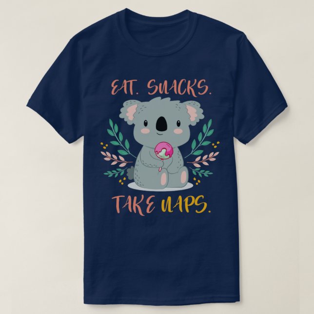 Aussie Gift Australia Animal Koala T-Shirt (Design Front)