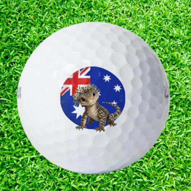 Aussie goanna  golf balls (Creator Uploaded)
