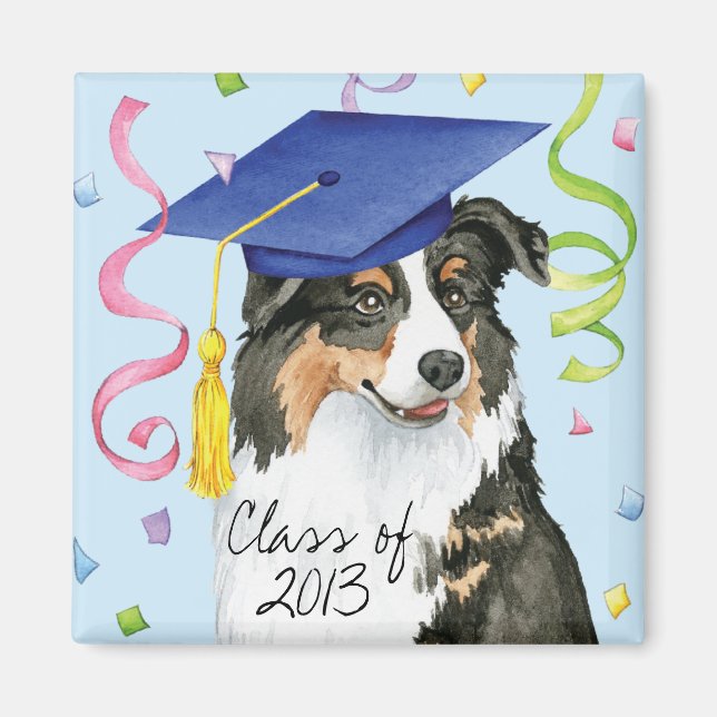 Aussie Graduate Magnet (Front)