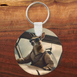 Aussie Kangaroo Pilot, Keychain