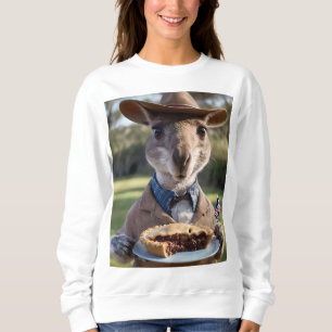 Aussie Kangaroos Love Australian Made Meat Pies, Sweatshirt