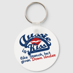 Aussie Kiss keychain