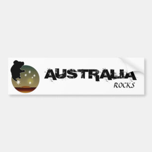Aussie Koala Icon Bumper Sticker