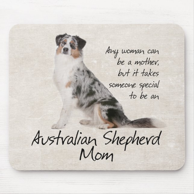 Aussie Mom Mousepad (Front)