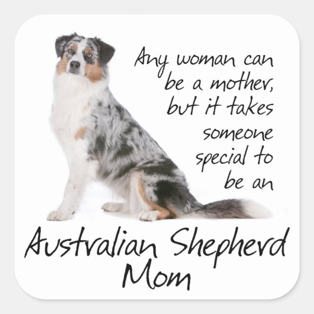 Aussie Mom Stickers (Front)