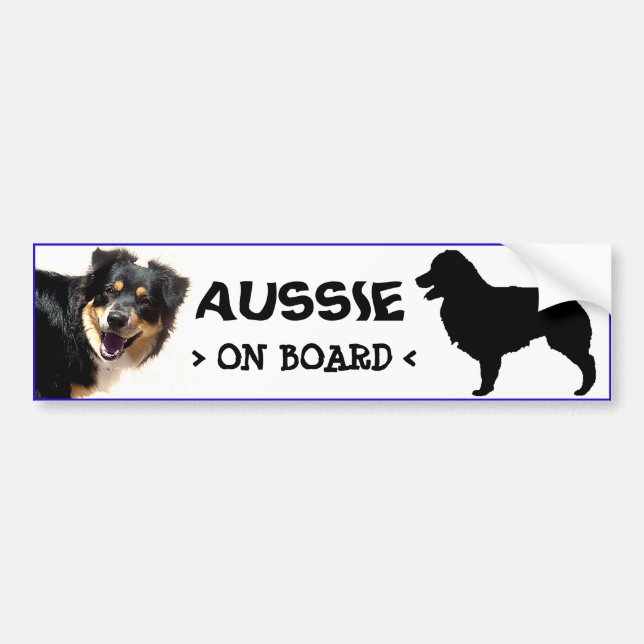 Aussie On Board Sticker (Front)