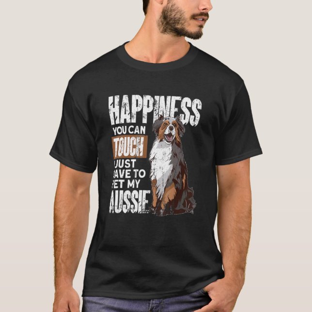 Aussie Owner Australian Shepherd T-Shirt (Front)