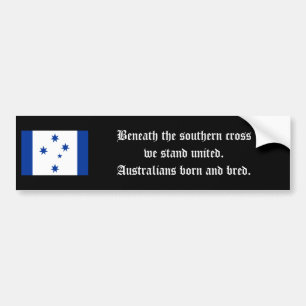 Aussie Pride Bumper Sticker