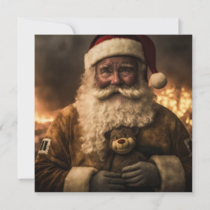 Aussie Santa Bear Greeting Card