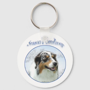 Aussie Seasons Greetings Keychain