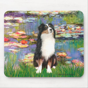 Aussie Shep 2 - Garden Mouse Pad