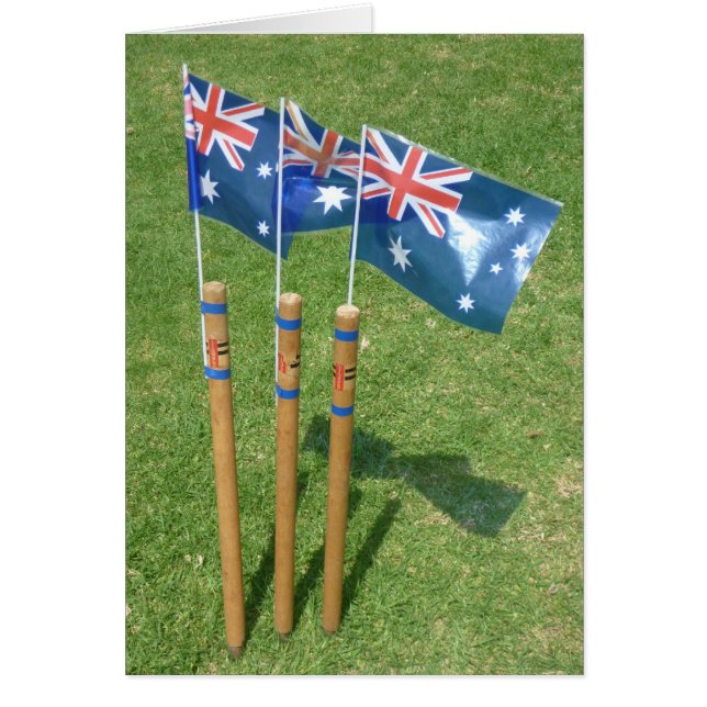 aussie stump flags (Front)