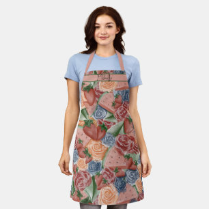 Aussie Summer Vibes - Watermelon & Strawberries Apron