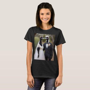 Aussie Wedding Australian Emus, Hens Night Tshirt