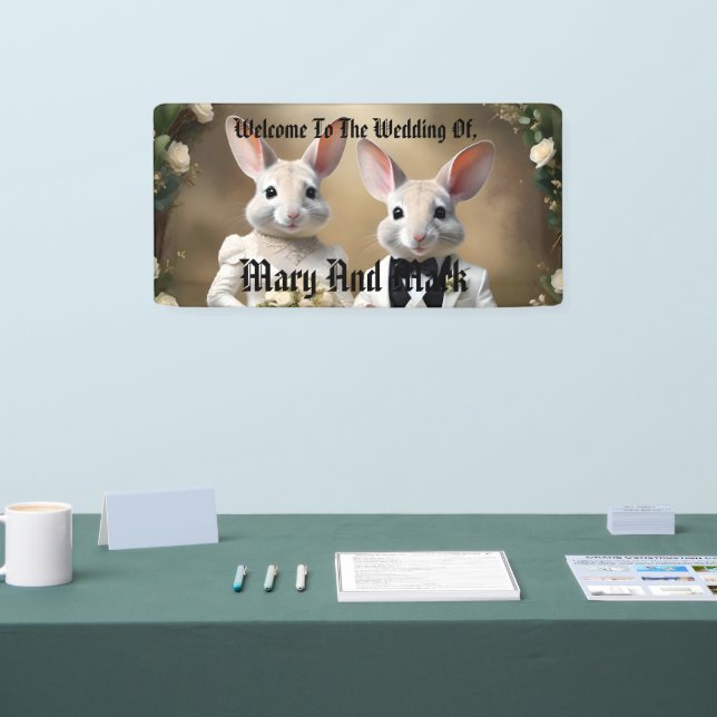 Aussie Weddings Australian Bilbies, Wedding Banner (Tradeshow)