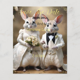 Aussie Weddings Australian Bilbies, Wedding Flyer