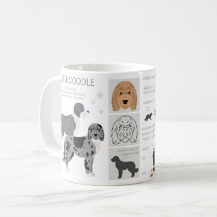 Aussiedoodle dog mix Coffee Mug