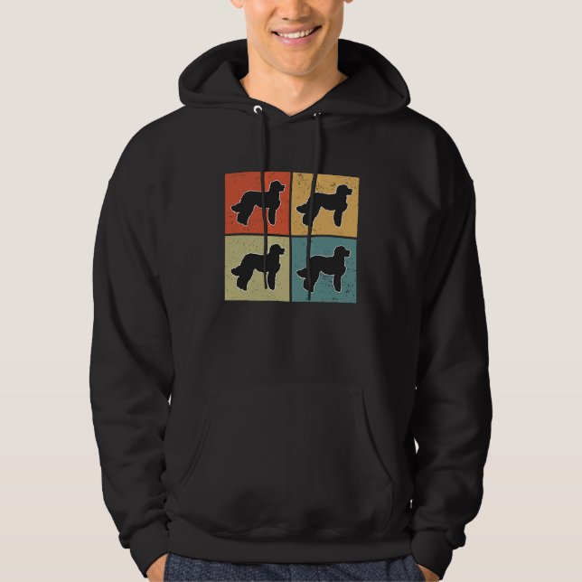 Aussiedoodle Vintage  4 Hoodie (Front)