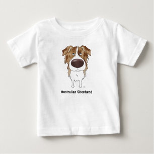 Aussies - Big Nose and Butt Baby T-Shirt