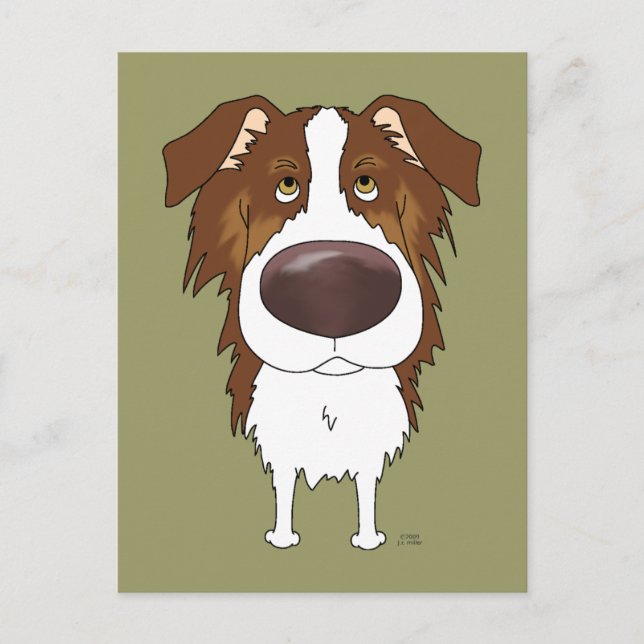 Aussies - Big Nose and Butt Postcard (Front)