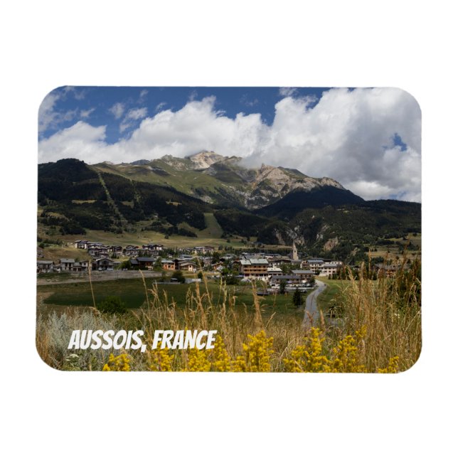 Aussois, Vanoise Massif, France Magnet (Horizontal)