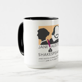 Austen and Shakespeare Mug