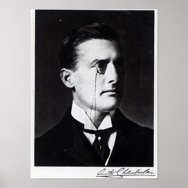 Austen Chamberlain Poster (Front)