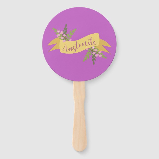 Austenite I Hand Fan (Front)