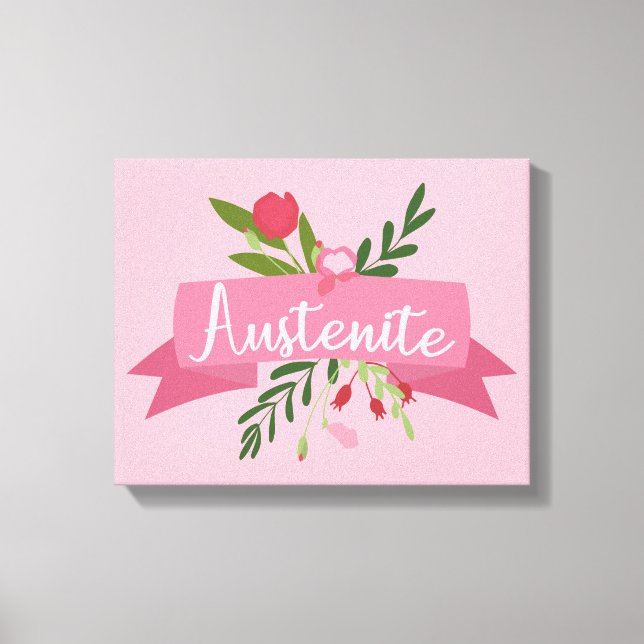 Austenite II Canvas Print (Front)