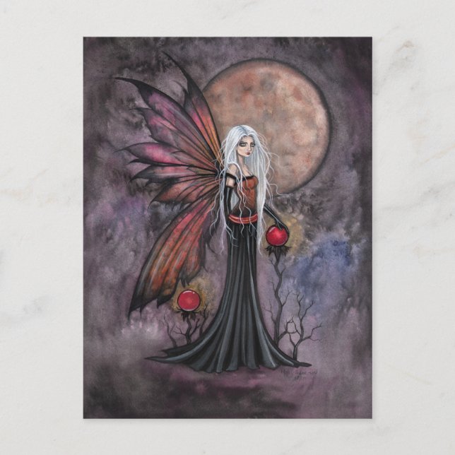 Austere Fairy Fantasy Postcard (Front)