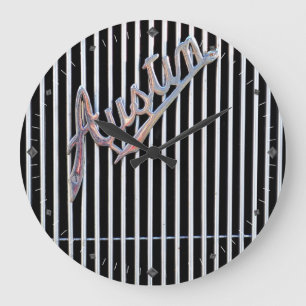 Austin 1 Wall Clocks & Numeral Options