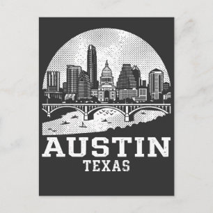 Austin City Texas Postcard