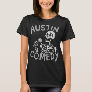 Austin Comedy Enthusiast Comedian Funny retro 70s T-Shirt