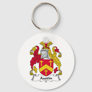 Austin Family Crest Keychain