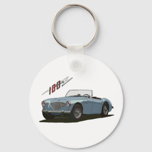 Austin Healey 100 Keychain
