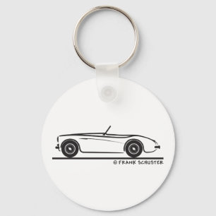 Austin Healey 100 Keychain
