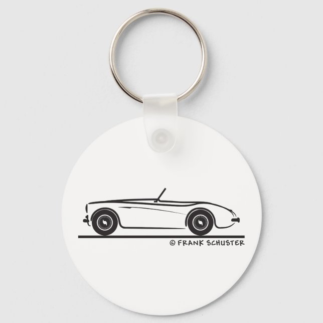 Austin Healey 100 Keychain (Front)