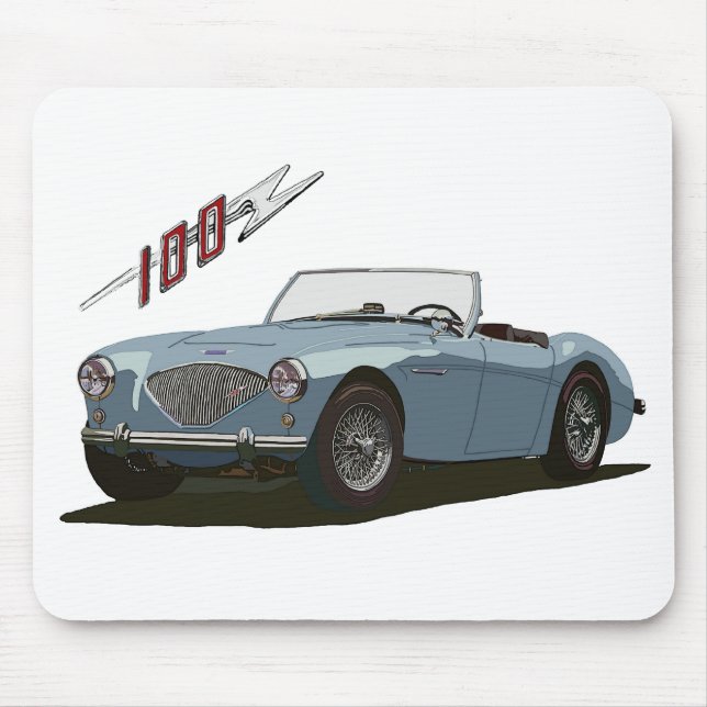 Austin Healey 100 Mouse Pad (Front)