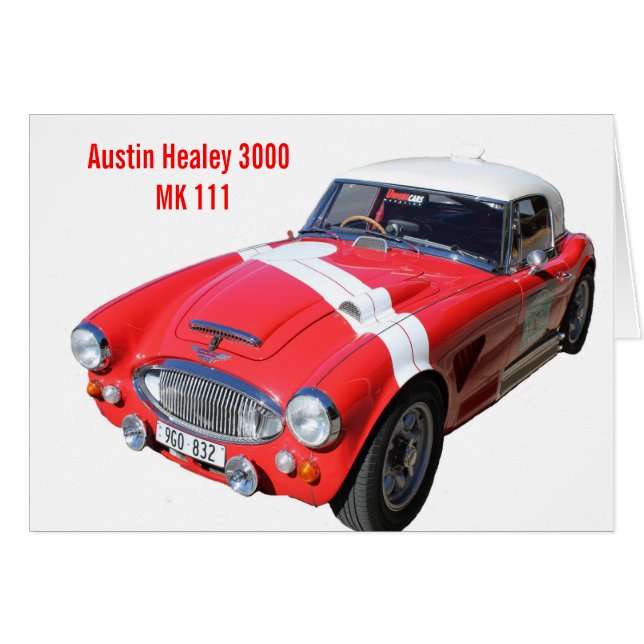 Austin Healey 3000 MK 111 (Front Horizontal)