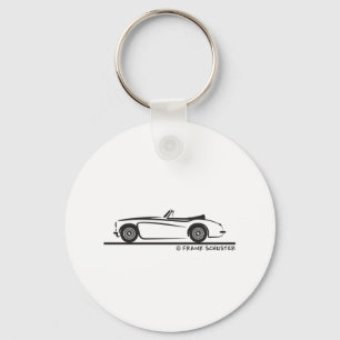 Austin Healey 3000 MK II Keychain
