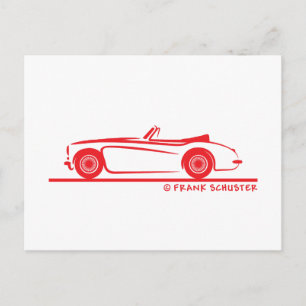 Austin Healey 3000 MK II Postcard