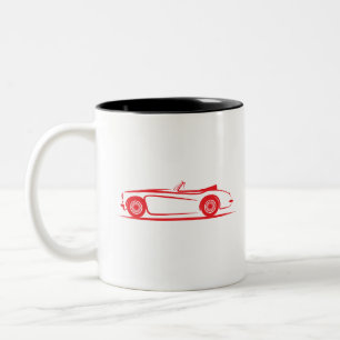 Austin Healey 3000 MK II Two-Tone Coffee Mug