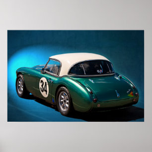 Austin Healey 3000 Poster