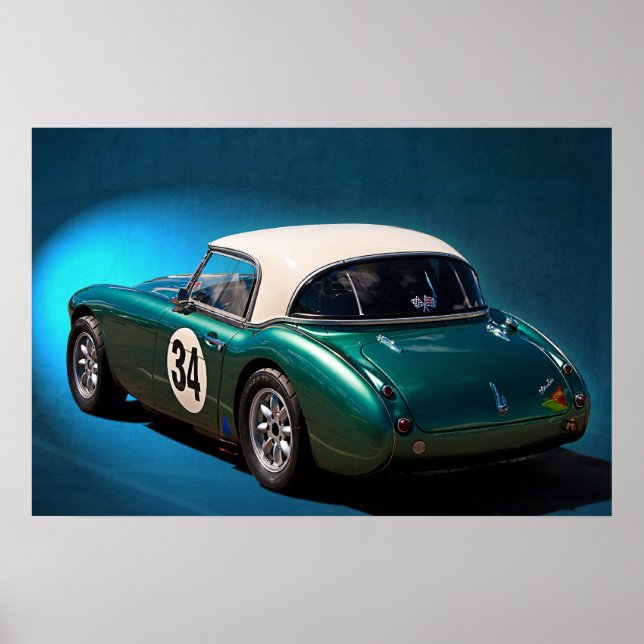 Austin Healey 3000 Poster (Front)