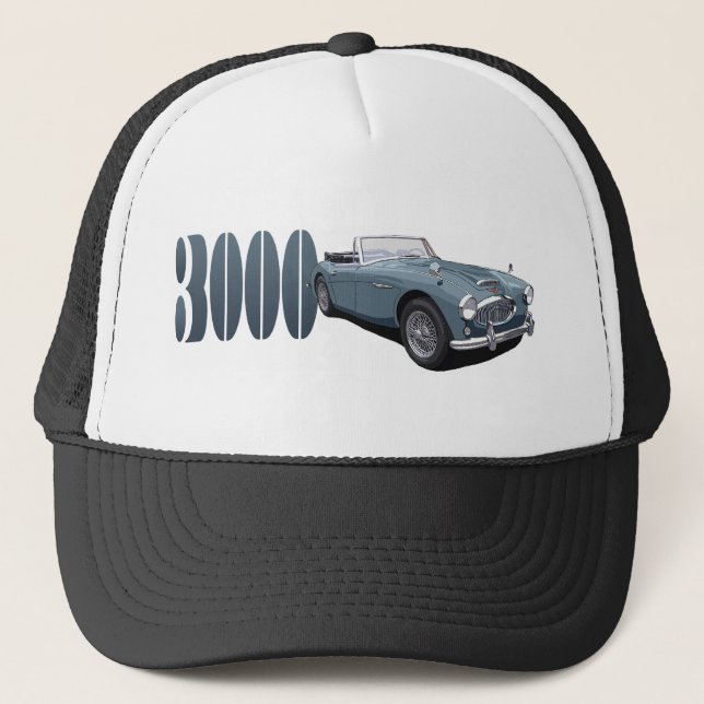 Austin Healey 3000 Trucker Hat (Front)