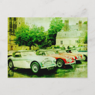 Austin-Healey Classic Car Postcard