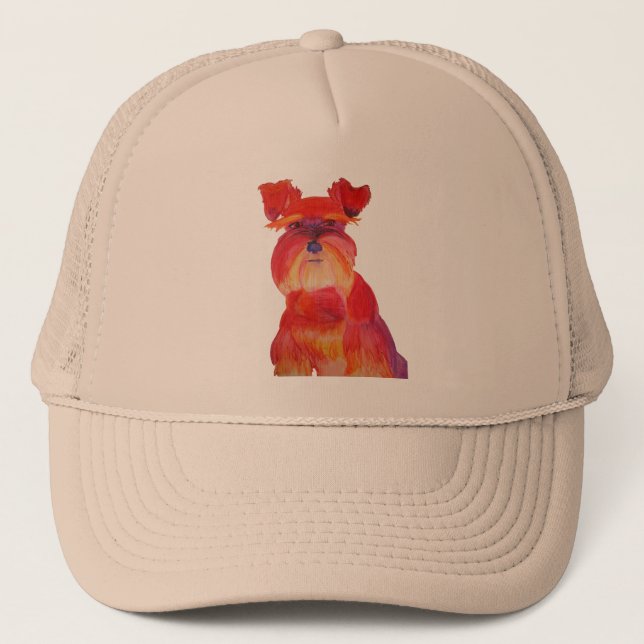 Austin in Red Trucker Hat (Front)