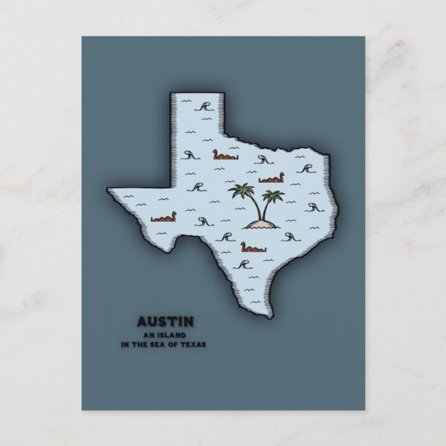 Austin Isle Postcard (Front)